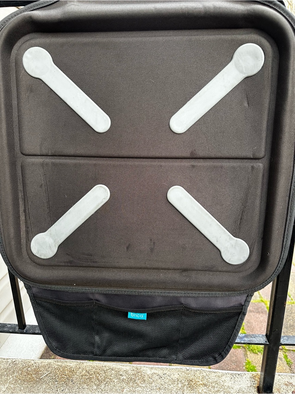 Brica Black Car Backseat Organizer Car seat protector